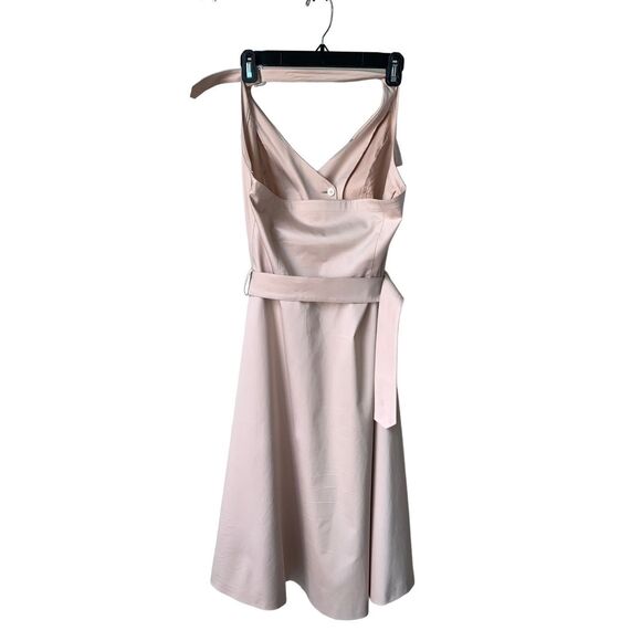 Burberry Vintage Pink Double Breasted Halter Top A-Line Dress - Picture 3 of 13